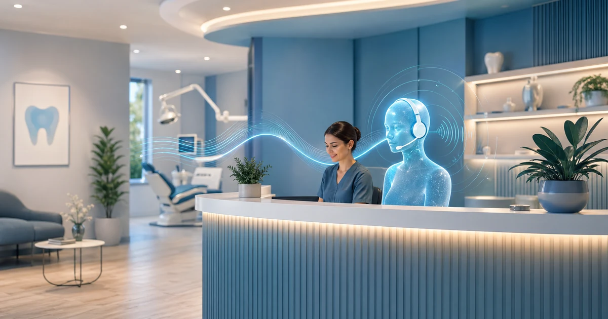 AI recepcioner za stomatološke ordinacije: Budućnost je stigla — VoiceFleet blog illustration