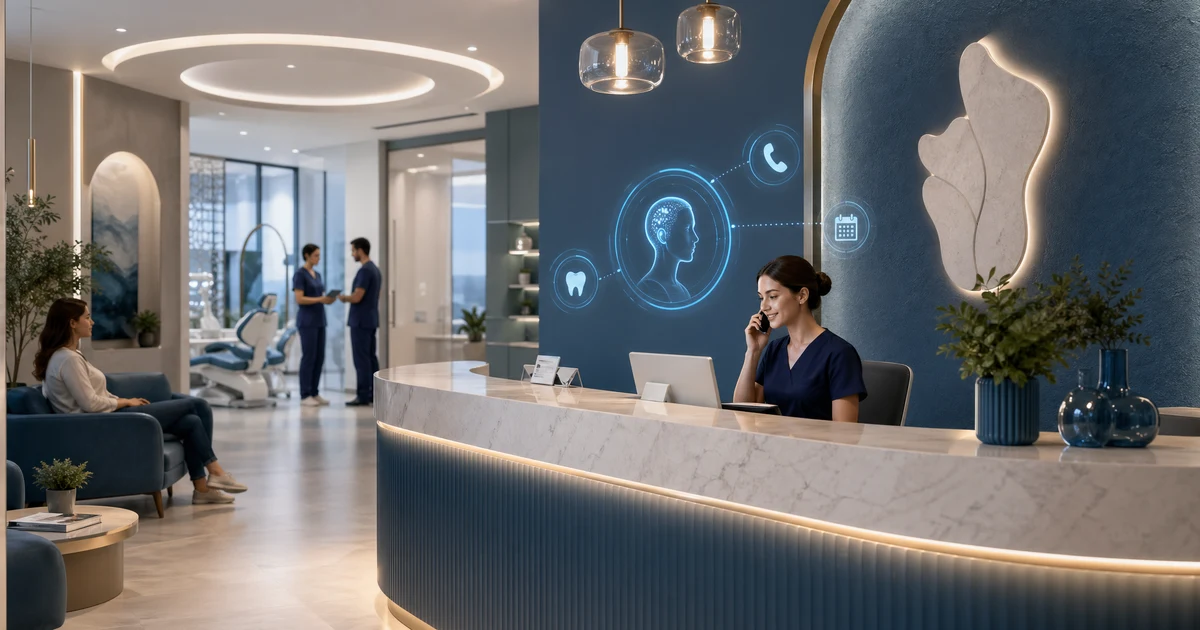 Türkiye'deki diş klinikleri yapay zekalı bir resepsiyon görevlisiyle kullanılmayan rezervasyonları nasıl kesebilir ve iptalleri nasıl doldurabilir? — VoiceFleet blog illustration