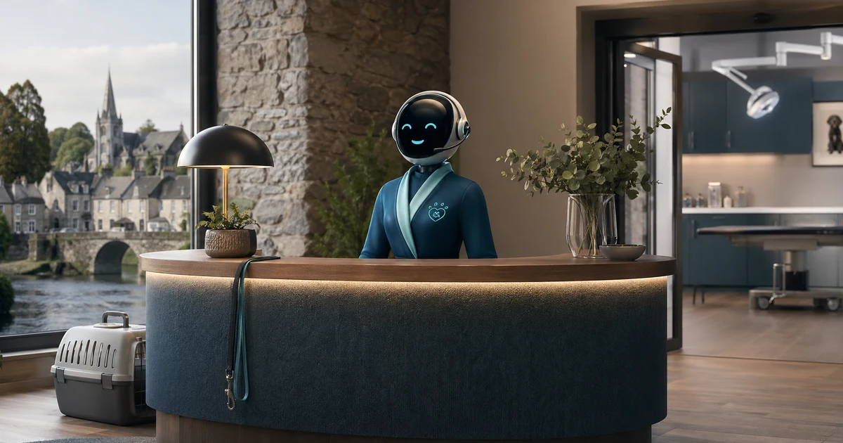 AI Phone Answering for Veterinary Clinics in Portlaoise | VoiceFleet — VoiceFleet blog illustration