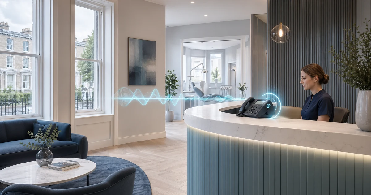 VoiceFleet vs Patientdesk: AI Receptionist for Dental Practices (and Beyond) — VoiceFleet blog illustration