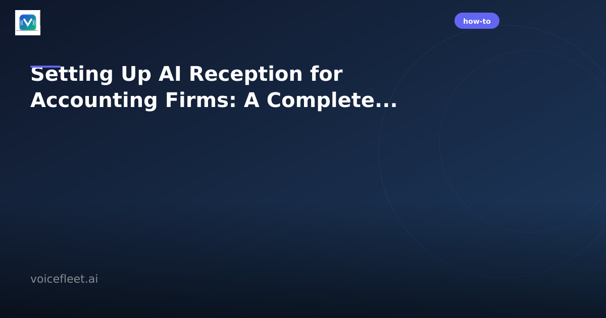 Accounting professional using AI reception technology to manage client calls efficiently